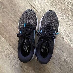 Black and Gray Running Shoes